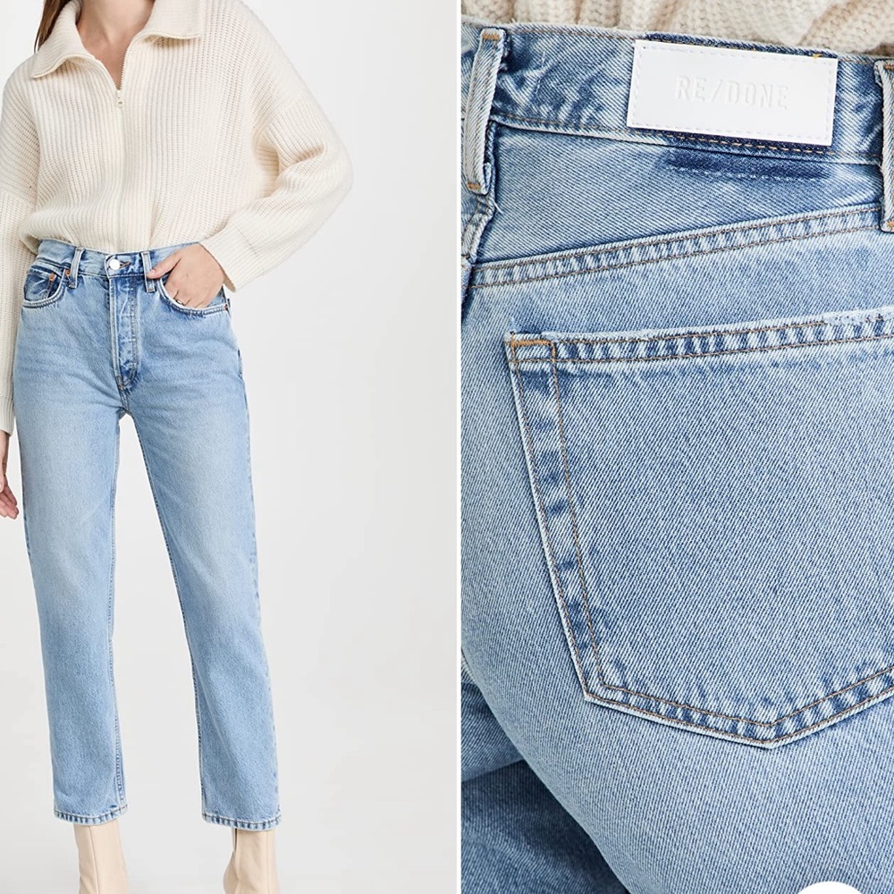 RE/DONE 70s Pipe Jeans size 28 - Picture 5 of 13